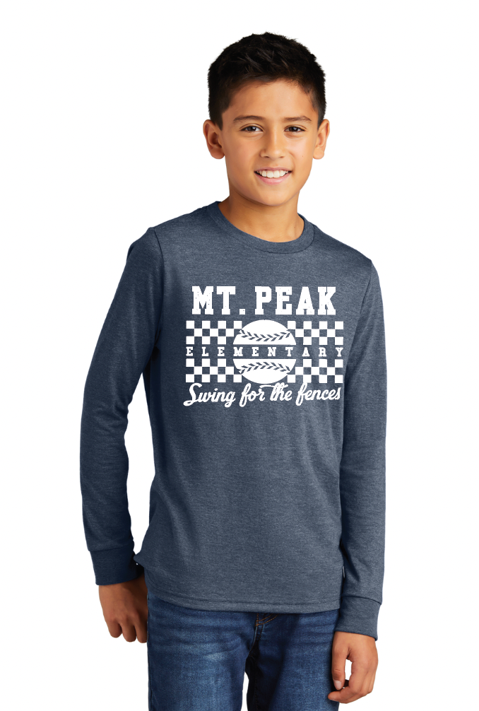 Mt. Peak Checker Apparel (Long Sleeve)(YOUTH AND ADULT) KOLBY LANE