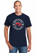 Load image into Gallery viewer, Life School Athletics Logo Option 1 Navy (Multiple Apparel Options)