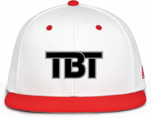 Load image into Gallery viewer, TBT Puff Logo GameChanger Flat Bill Cap (Fitted)(Multiple Color Options)