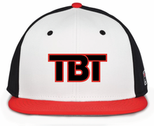 Load image into Gallery viewer, TBT Puff Logo GameChanger Flat Bill Cap (Fitted)(Multiple Color Options)