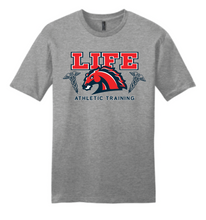 Load image into Gallery viewer, Life School Athletics Logo Option 2 Grey(Multiple Apparel Options)