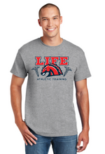 Load image into Gallery viewer, Life School Athletics Logo Option 2 Grey(Multiple Apparel Options)