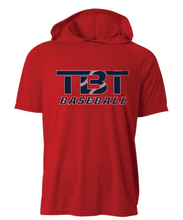 Load image into Gallery viewer, TBT Baseball Hooded Short Sleeve(Youth and Adult)(Multiple Color Options)