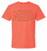 Load image into Gallery viewer, MISD Health Services Collegiate Tee (Multiple Color Options)