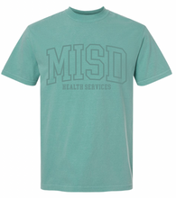 Load image into Gallery viewer, MISD Health Services Collegiate Tee (Multiple Color Options)