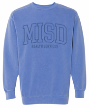 Load image into Gallery viewer, MISD Health Services Collegiate Sweatshirt (Multiple Color Options)