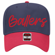 Load image into Gallery viewer, TBT Ballers Script Otto Cap (Multiple Color Options)