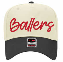 Load image into Gallery viewer, TBT Ballers Script Otto Cap (Multiple Color Options)