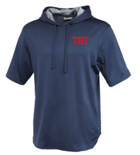 Load image into Gallery viewer, TBT Logo Short Sleeve Warm Up Hoodie (Multiple Color Options)
