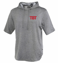 Load image into Gallery viewer, TBT Logo Short Sleeve Warm Up Hoodie (Multiple Color Options)