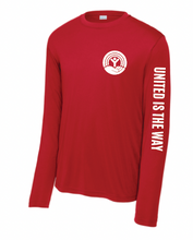 Load image into Gallery viewer, United Is The Way Logo Performance Long Sleeve (Multiple Apparel Options)