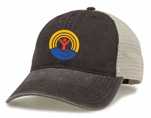 Load image into Gallery viewer, United Way of West Ellis County Logo Washed Trucker Snapback Cap (Multiple Color Options)