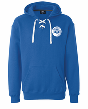 Load image into Gallery viewer, United Way Logo Lace Up Hoodie (Multiple Color Options)