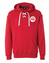 Load image into Gallery viewer, United Way Logo Lace Up Hoodie (Multiple Color Options)