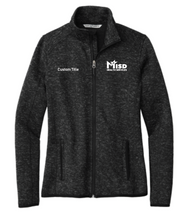 Load image into Gallery viewer, MISD Health Services Port Authority Sweater Full Zip (Ladies and Unisex Options)