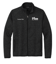 Load image into Gallery viewer, MISD Health Services Port Authority Sweater Full Zip (Ladies and Unisex Options)