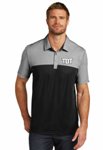 Load image into Gallery viewer, TBT Logo Travis Mathew Oceanside Blocked Polo (Multiple Color Options)