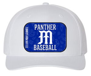 MHS Baseball Logo Funny Farm Hat Co. Option 2 (Two Cap Options)