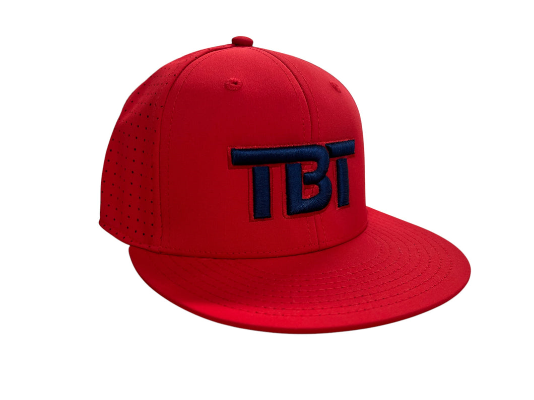 *New Colors* TBT Puff Logo GameChanger Flat Bill Cap (Fitted)(Multiple Color Options)