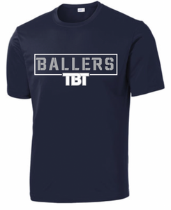 TBT Ballers Apparel NAVY(Multiple Apparel Options) ADULT