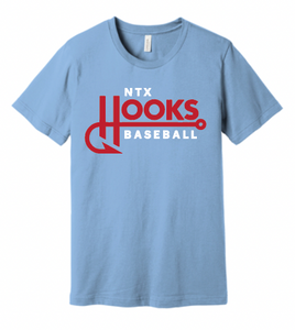 NTX Hooks Baseball Logo Apparel (Multiple Apparel Options) Adult