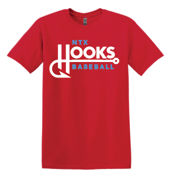 NTX Hooks Baseball Logo Apparel (Multiple Apparel Options) Youth