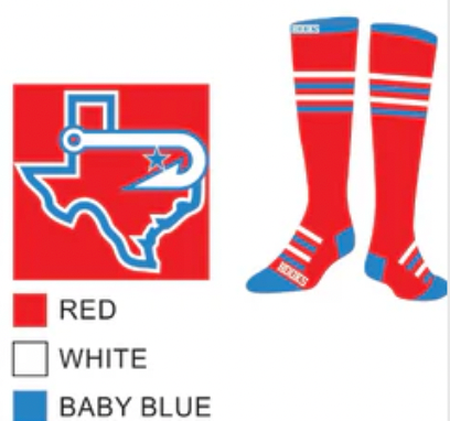 NTX Hooks Sublimated Socks