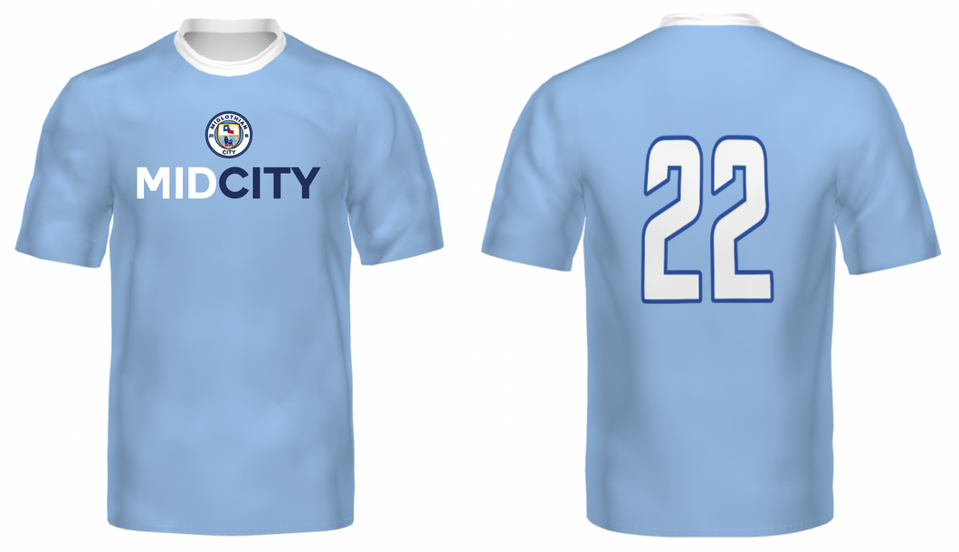 Midlothian City Soccer Practice Jersey