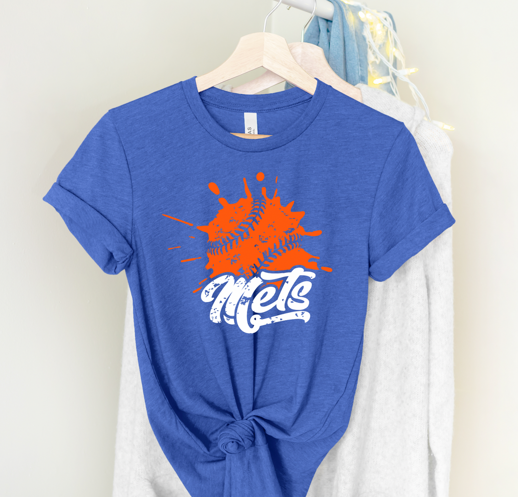 Mets Splatter (Two Apparel Options)