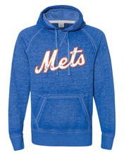 Load image into Gallery viewer, Mets Logo Acid Wash Hoodie (Two Color Options)

