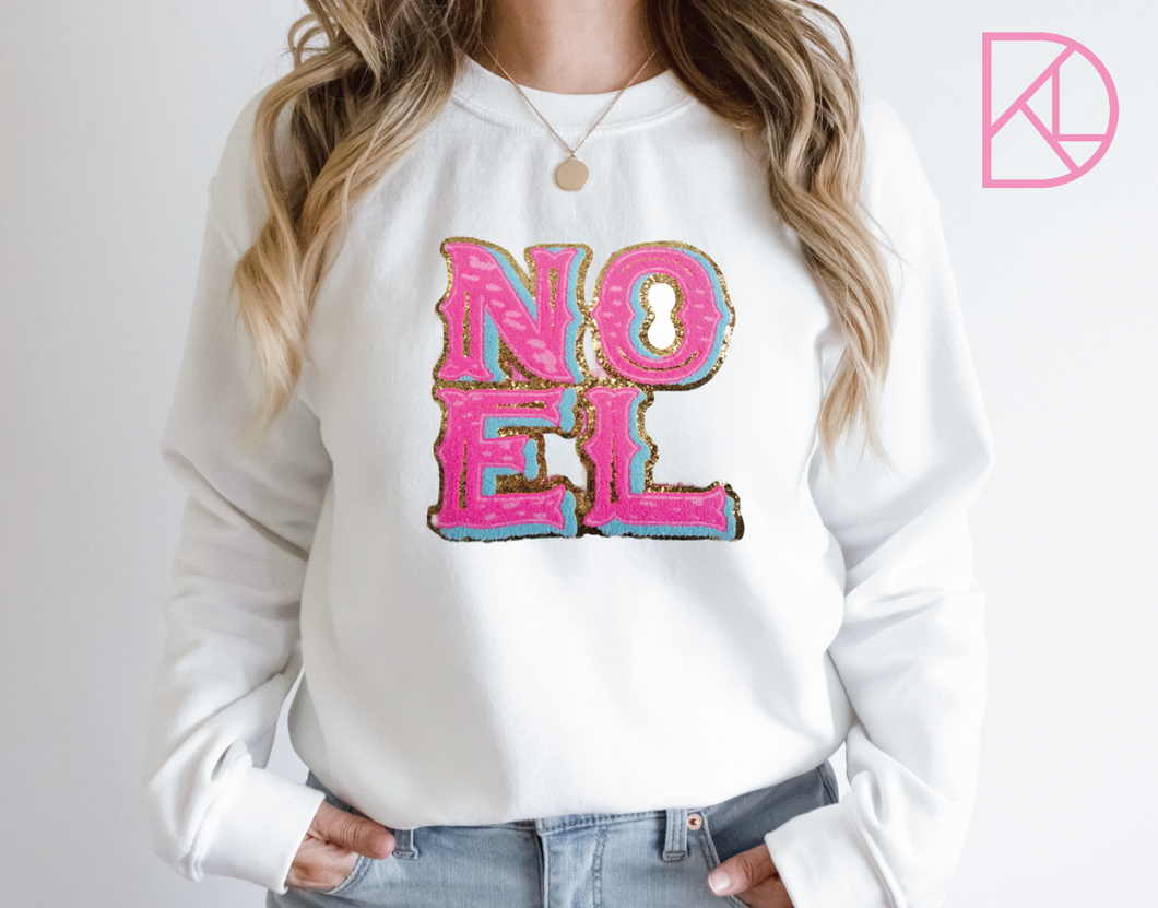 NOEL Chenille Crew Sweatshirt (Limited Quantities!!)