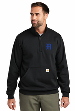 Load image into Gallery viewer, Carhartt 1/4 Zip Mid-Weight Logo Sweatshirt (Multiple Color Options)
