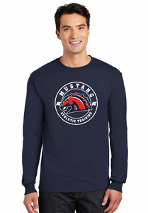 Life School Athletics Logo Option 1 Navy (Multiple Apparel Options)