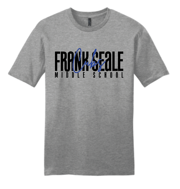 Frank Seale Middle School Apparel (Multiple Options Available)(Grey)