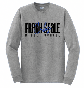 Frank Seale Middle School Apparel (Multiple Options Available)(Grey)