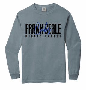 Frank Seale Middle School Apparel (Multiple Options Available)(Grey)
