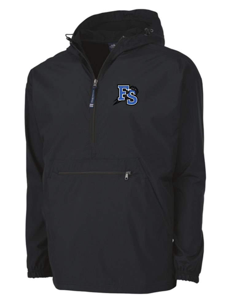 Frank Seale Charles River Pack N Go 1/4 Zip Jacket (Not Lined)(Multiple Color Options)