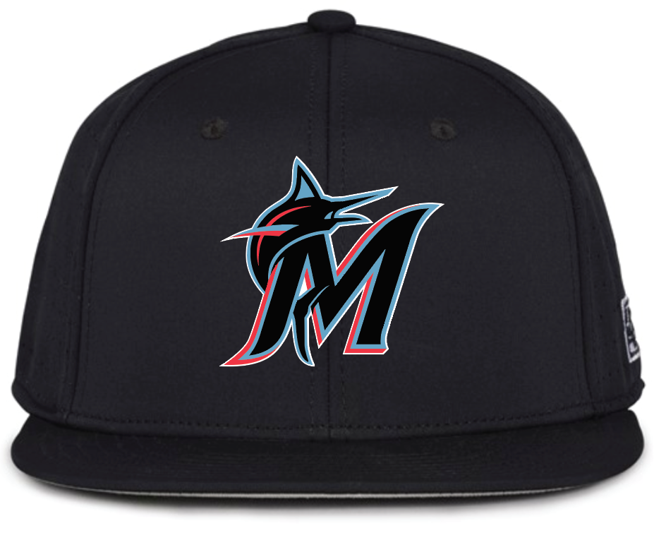 Marlins Flat Bill Cap