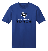 Load image into Gallery viewer, Toros Logo Apparel-Youth ROYAL
