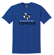 Load image into Gallery viewer, Toros Logo Apparel-Youth ROYAL
