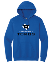 Load image into Gallery viewer, Toros Logo Apparel-Youth ROYAL
