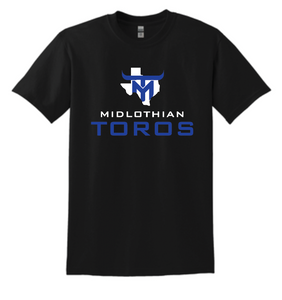 Toros Logo Apparel-Adult BLACK