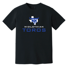 Load image into Gallery viewer, Toros Logo Apparel-Adult BLACK
