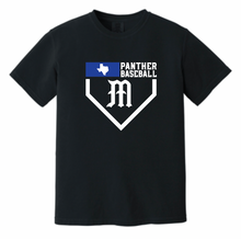 Load image into Gallery viewer, MHS Panther Baseball Base Logo Apparel (All Apparel Options)(Adult and Youth)
