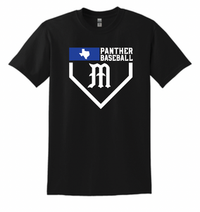 MHS Panther Baseball Base Logo Apparel (All Apparel Options)(Youth)