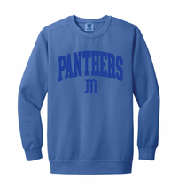 Load image into Gallery viewer, MHS Panther Baseball Collegiate Logo Apparel (Three Apparel Options)
