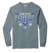 Load image into Gallery viewer, MHS Panther Baseball Bats Logo Apparel (All Apparel Options)
