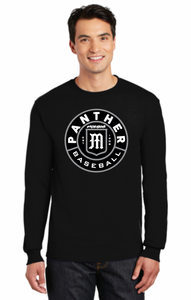 MHS Panther Baseball Round Logo Apparel (All Apparel Options)