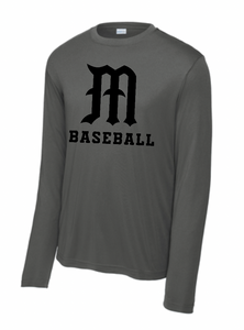 MHS Panther Baseball Monotone Logo Apparel (All Apparel Options)