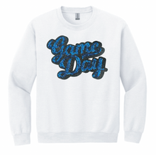 Load image into Gallery viewer, MHS Panther Baseball Game Day Sequin Sweatshirt (Two Color Options)
